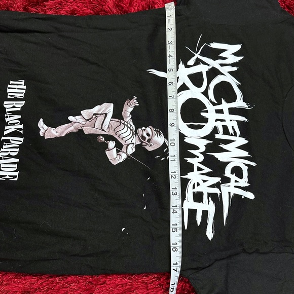 My Chemical Romance Band Merch Short Sleeve Shirt Small Black Parade New w/ Tags - Picture 4 of 6